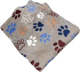 Nobby 'Lissi Classic L' Hundedecke, Mikrofaser hellgrau, 100 x 150 cm