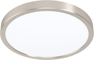 Eglo 99221 Aufbauleuchte FUEVA 5 nickel-matt rund H:2,8 Ø:28,5cm 3000K