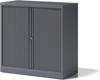Rollladenschrank Essentials, mit 1 Fachboden für 2 Ordnerhöhen, Farbe anthrazitgrau
