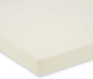 FabiMax BIO Jersey Spannbettlaken für 6-eck Laufgitter, creme