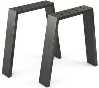 Vicco Loft Tischkufen U-Form 42cm Tischbeine Tischgestell Couchtisch Möbelfüße