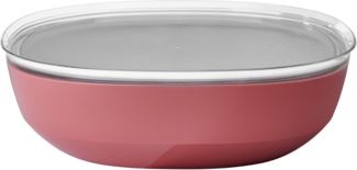Mepal SILUETA Servierschale mit Deckel 4000 ml Vivid Mauve