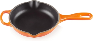 Le Creuset Brat-u.Servierpfanne Signature 16 cm Ofenrot - Orange - 16 cm