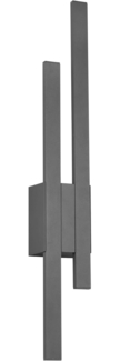 TRIO Leuchten LED Außen-Wandleuchte TAWA, Outdoor Wandlampe IP54 für Garten Terrasse Hauswand, 2x 9W LED, LED fest integriert, Warmweiß, LED Wandlicht warmweiß 3000K 900 Lumen, Stil LED Wandfackel, Backlight