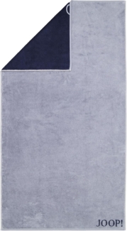 Joop! Duschtuch Badetuch 80x150 Classic doubleface 1600-19 denim blau
