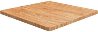 vidaXL Tischplatte Quadratisch Hellbraun 60x60x2,5cm Behandelte Eiche 343030