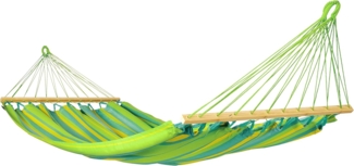 La Siesta Single-Hängematte ALISIO lime grün Einzel-Stabhängematte Outdoor