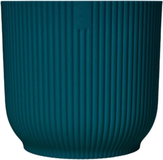 Elho Blumentopf Vibes Fold Ø 16 x 15 cm tiefes blau