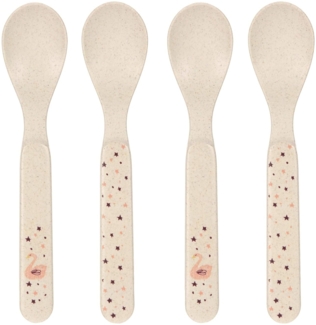 Lässig Kinderlöffel 4er Set Little Water Schwan - A