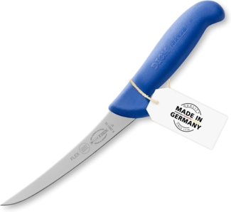 F. DICK Ausbeinmesser, ErgoGrip, flexibel (Messer mit Klinge 15cm, X55CrMo14 Stahl, nichtrostend, 56° HRC) 82981151, Blau