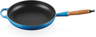 Le Creuset Bratpfanne Signature 28 cm Azure - 25 bis 28 cm - Blau