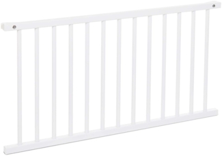 Verschlussgitter für Kinderbettnutzung passend für Modell Boxspring XXL, weiß lackiert