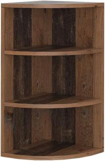 Vicco 'Ecki' Eckregal, Spanplatte antikholz, 30 x 30 x 60 cm