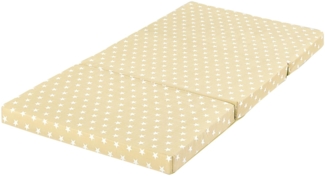 IWH Kinder-Reisematratze Star, beige 120x60 cm