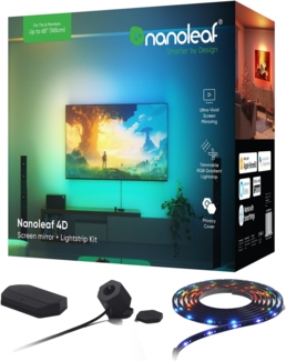 Nanoleaf 4D Screen Mirror + Light Strip Kit for 65"/165 cm EEK F