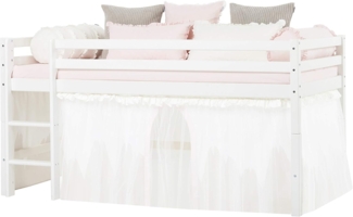 HOPPEKIDS Winter Wonderland VorhangTüll für Spielbett / Etagenbett 90x200 cm