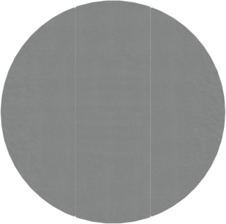 vidaXL Pool-Bodentuch, Hellgrau, 150 gr/m² Polyester, Ø 396 cm