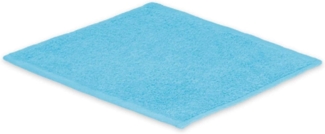 Exklusiv Heimtextil Seiftuch Frottier 500 g/m² 30 x 30 cm Türkis