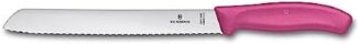 Victorinox Brotmesser 21cm pink Wellenschliff