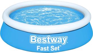 Bestway Fast Set Aufblasbarer Pool Rund 183x51 cm Blau 92844