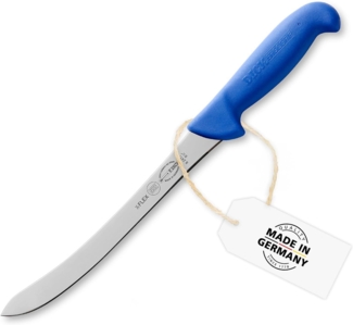 F. DICK 'ErgoGrip' Fischfiletiermesser, Stahl silber / Kunststoff blau, 21 cm