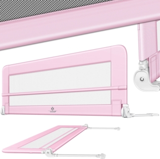 KESSER® Bettschutzgitter für Kinder, Rosa, 150cm