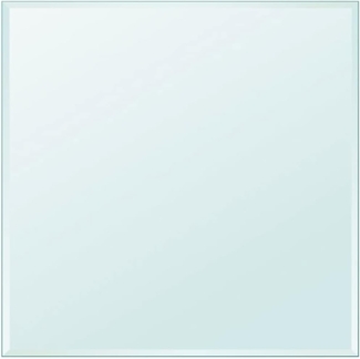 vidaXL Tischplatte aus gehärtetem Glas quadratisch 800x800 mm 243632