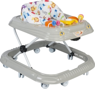 Baby Gehwagen Gehfrei Lauflernwagen Babywalker Lauflernhilfe Alpina Grau