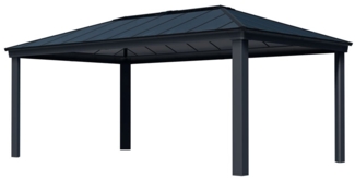 Palram - Canopia Aluminium Pavillon Dallas 6100 | Grau | 612x364x296 cm