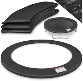 KIDUKU® Trampolin Randabdeckung Anthrazit Ø244 cm Federabdeckung reißfest Randschutz
