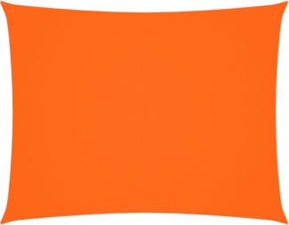 vidaXL Sonnensegel Oxford-Gewebe Rechteckig 5x6 m Orange 135714