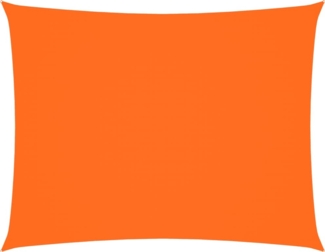vidaXL Sonnensegel Oxford-Gewebe Rechteckig 2,5x3,5 m Orange 135701
