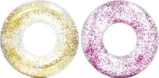 Intex Schwimmring Ø 107 cm, pink/gold - sortiert