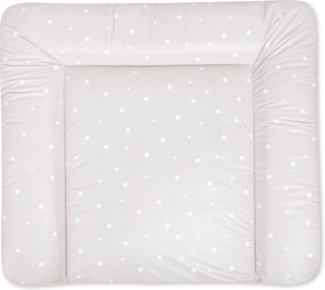 Zöllner Wickelauflage Softy Rand 3-seitig abgesteppt 85x75 Star beige
