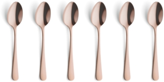 Amefa AUSTIN Mocca-/Espressolöffel Set 6-teilig PVD kupfer mattiert