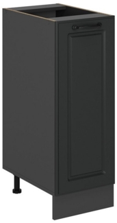 Vicco Apothekerschrank R-Line, Anthrazit Landhaus/Anthrazit, 30 cm ohne Arbeitsplatte