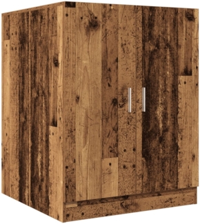 vidaXL Waschmaschinenschrank Altholz-Optik 70,5x71,5x91,5 cm 856640
