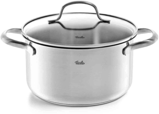 Fissler Kochtopf San Francisco mit Glasdeckel, Edelstahl 18/10, 20 cm, 040-113-20-000