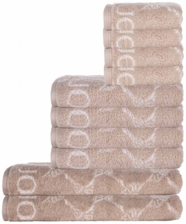 JOOP! Handtuch Handtuch Set, 10-tlg. - Cornflower, 2x Duschtuch, Frottier (Set, 10-St)