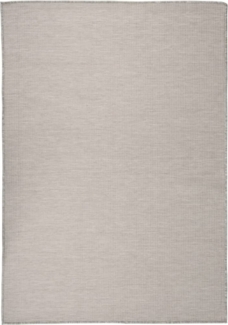 vidaXL Outdoor-Teppich Flachgewebe 160x230 cm Taupe 340783