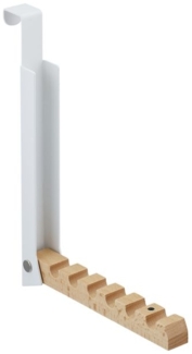 Klappbare Türgarderobe weiß 10037735