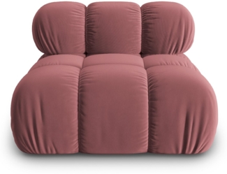 Micadoni Armloses Modul Bellis Samtstoff Rosa