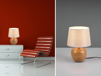 TRIO Leuchten 'Luxor' Schreibtischlampe, ohne Leuchtmittel, warmweiß - kaltweiß