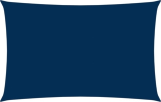 vidaXL Sonnensegel Oxford-Gewebe rechteckig 2,5x5 m Blau