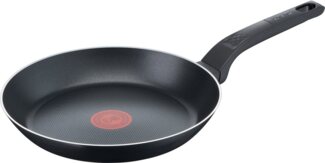 Tefal Bratpfanne 24cm Schwarz Antihaft Wok Kochen Küche Schmoren Gemüse Speisen