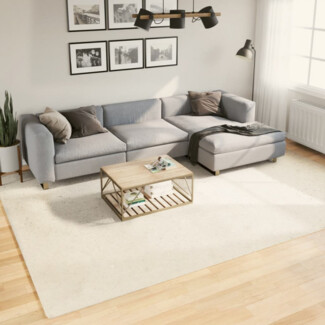 vidaXL Teppich OVIEDO Kurzflor Beige 240x340 cm 375497
