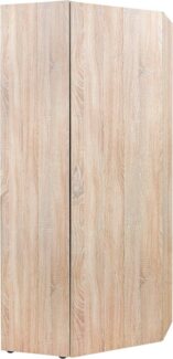 Eckschrank Mallorca / Multiraumkonzept , Holzwerkstoff , Holzfarben , 80 x 185 x 80 cm