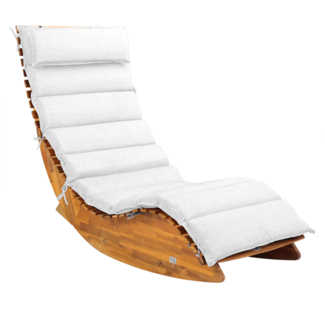 Deuba 'Detex' Liegenauflage wasserabweisend, Polyester, Beige, 177 x 58 x 7 cm