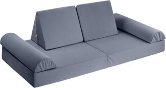 KETTLER 'Kreaty' Kinderspielsofa, Dunkelgrau, 22 x 85 x 170 cm