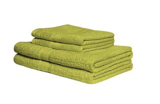 Exklusiv Heimtextil Gästehandtuch Frottier 500g/m² 30 x 50 cm Kiwi